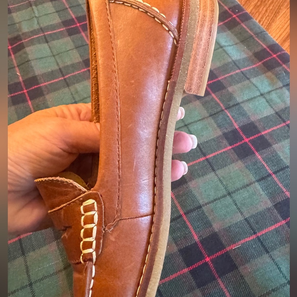 Classic Brown Leather Loafers - Picture 3 of 7